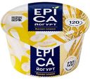 Йогурт Epica Банан-злаки 4,9%, 130г
