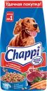 Корм сухой для взрослых собак CHAPPI Сытный мясной обед с говядиной, для всех пород