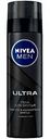 Пена для бритья Nivea Men Ultra Чистое и комфортное бритье с активным углем, 200 мл