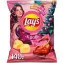 Чипсы картофельные Lay's Краб 140г