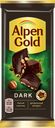Шоколад темный ALPEN GOLD Dark с дробленым фундуком, 80г