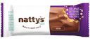 Батончик Nattys&Go! Crispy шоколадный с арахисом карамелью и изюмом, 45г
