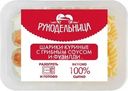 Шарики куриные с грибным соусом и фузилли Рукодельница 250г