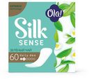 Прокладки ежедневные Ola!  Silk Sense Daily Deo Зеленый чай ароматизированные, 60 шт