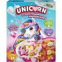 Завтрак готовый Unicorn Сердечки с хрустящим маршмеллоу со вкусом манго и ананаса, 160г