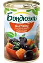Маслины Бондюэль Охибланка фаршированные копчёным лососем, 300г