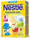 Каша молочная Nestle пшеничная с кусочками яблока и земляникой с 8 мес, 220 г