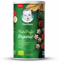 Снеки Gerber Organic Nutripuffs органические звездочки банан-малина с 1 года 35 г