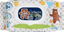 Салфетки влажные детские LITTLE TIMES без отдушки, 64шт