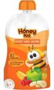 Пюре Honey Kid из яблок, банана и малины для детей с 6 мес. 90г