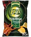 Чипсы картофельные Lay's Лангустины в пикантном соусе рифленые, 93г