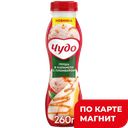 ЧУДО Йогурт пит Груша в карам с пломбир 1,9% 260г пл/бут:15