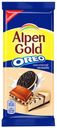 Шоколад Alpen Gold Oreo молочный чизкейк с печеньем, 95 г