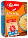 Смесь круп Увелка Дружба рис круглозерный и пшено в варочных пакетиках 80 г х 5 шт