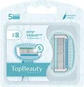 Кассеты сменные для бритья женские TOPBEATY Paris, 2шт
