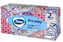 Салфетки бумажные в коробке Zewa Everyday 2 слоя 100шт.