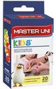 Пластырь Master Uni Elastic бактерицидный, 20 шт