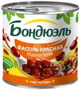 Фасоль консервированная Бондюэль красная в соусе с чили 400г