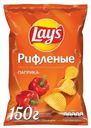 Чипсы Lay's Рифленые 150гр паприка