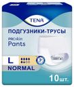 Подгузники-трусы для взрослых урологические Tena Pants размер L 100-135 см, 10 шт
