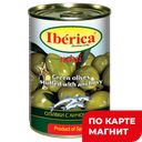 Оливки ИБЕРИКА, с анчоусом, 300г