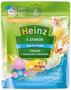 Каша молочная Heinz 5 злаков с бананом и яблоком с 6 мес., 200 г