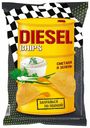 Чипсы картофельные Turbo Diesel со вкусом сметаны и зелени 75 г