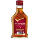 Коньяк Киновский 5лет 0,1л ст/бут :15
