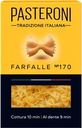 Макароны PASTERONI Farfalle №170 бабочки группа А, 400г