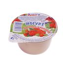 Йогурт ВЕМОЛ двухслойный малина-земляника 6%, 180г
