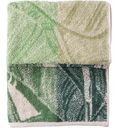 Полотенце махровое DM текстиль Cleanelly Sunny Garden цвет: экрю/зелёный/хаки, 70×140 см