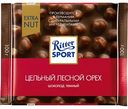 Шоколад тёмный Ritter Sport Extra Nut Цельный лесной орех, 100 г