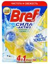 Блок для унитаза Bref Сила-актив Лимонная свежесть 50 г