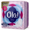 Прокладки Ola Ultra Normal Шелк с крылышками 10шт