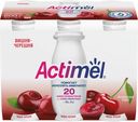 Продукт кисломолочный Actimel обогащённый с вишней и черешней 2.5%, 100г