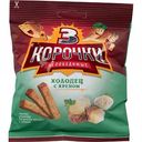 Сухарики ржаные Три корочки Холодец с хреном, 40 г