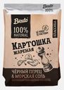 Чипсы Bruto картофельные с морской солью и перцем 120г