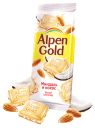 Плитка Alpen Gold белая c миндалем и кокосовой стружкой 85 г