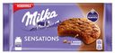 Печенье Milka Sensations с какао и молочным шоколадом, 156 г