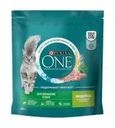 Сухой корм для взрослых домашних кошек, PURINA ONE, с индейкой, 424 г