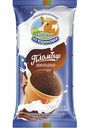 Мороженое пломбир Коровка из Кореновки Шоколадный в вафельном стаканчике, 100 г