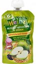 Пюре для детского питания Heinz Яблоко-чернослив-злаки с 6 месяцев, 90 г