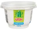 Сметана Чабан 15%, 200 г