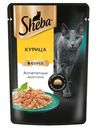 Влажный корм Sheba для кошек Ломтики в соусе с курицей, 75г
