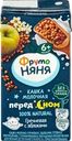 Кашка гречневая ФРУТОНЯНЯ молочная, с яблоком и пребиотиками, с 6 месяцев, 200мл