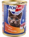Влажный корм для кошек MonAmi Delicious мясное ассорти, 350г