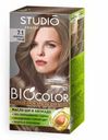 Краска для волос Studio Biocolor Пепельно-русый №7.1 115мл