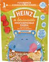 Каша многозерновая йогуртная HEINZ Любопышки, молочная с бананом и клубникой, с 12 месяцев, 200г