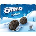 Печенье Oreo набор с ванильным вкусом и вкусом шоколада 456г