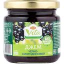 Джем чёрносмородиновый Глобус Вита без сахара, 195г